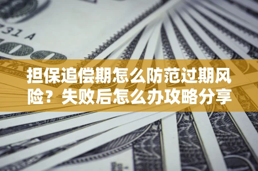 济南担保追偿期怎么防范过期风险？失败后怎么办攻略分享
