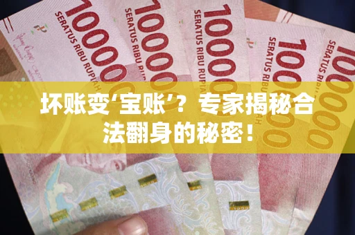 济南坏账变‘宝账’？专家揭秘合法翻身的秘密！