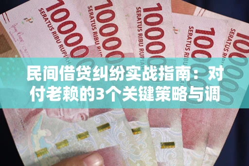 济南民间借贷纠纷实战指南：对付老赖的3个关键策略与调解盲区解析