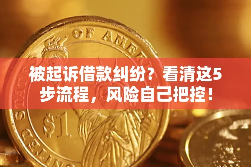 济南被起诉借款纠纷？看清这5步流程，风险自己把控！