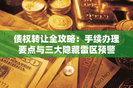 济南债权转让全攻略：手续办理要点与三大隐藏雷区预警