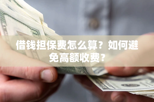 济南借钱担保费怎么算？如何避免高额收费？
