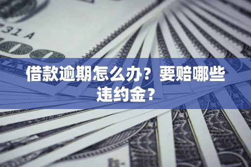 济南借款逾期怎么办？要赔哪些违约金？